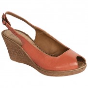 Tsonga Women's Indaba Wedge Sandals - Coral