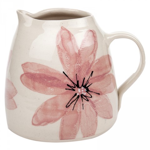 Flower Painted 1l Jug