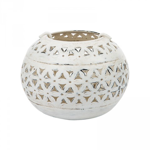 Small Iron Round T-light Holder