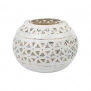 Small Iron Round T-light Holder