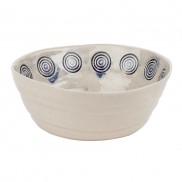 Small Spiral Stamped Bowl