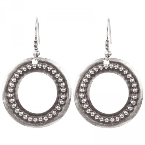 Open Ring Earrings
