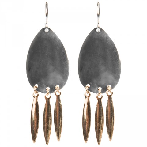 Teardrop Hanging Earrings