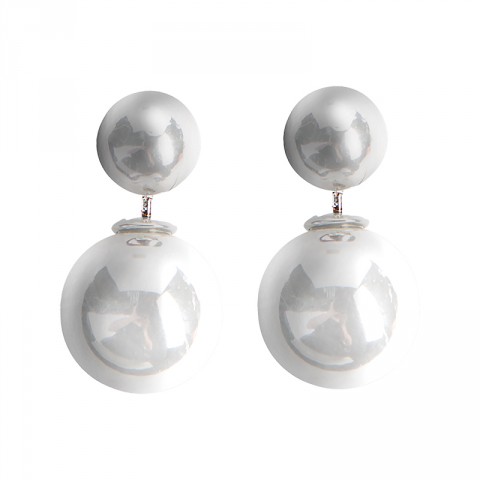 Double Bobble Earrings