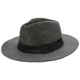 Sage Felt Knitted Fedora