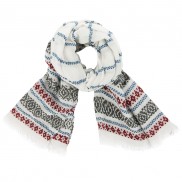 Remi Woven Striped Scarf