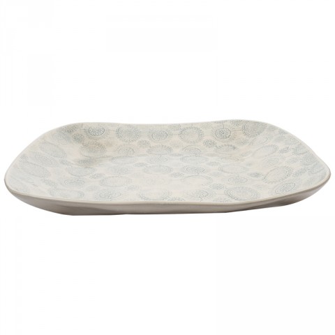 Wonki Ware Erato Deep Square XL Lace Dish