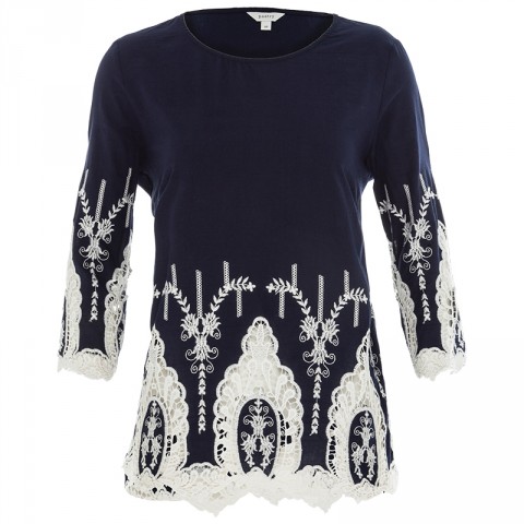 High Discount Cassie Embroidered Blouse