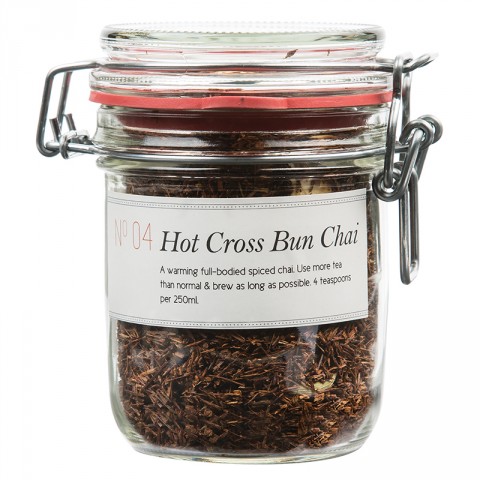 High Discount Hot Cross Bun Chai Tea in Jar