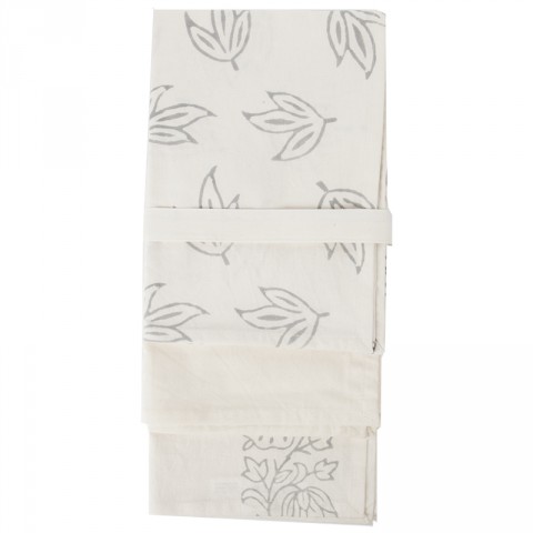 Edged 3 Pack Tea Towels