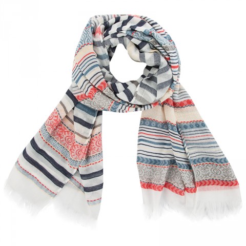 Veeta Assorted Stripe Scarf