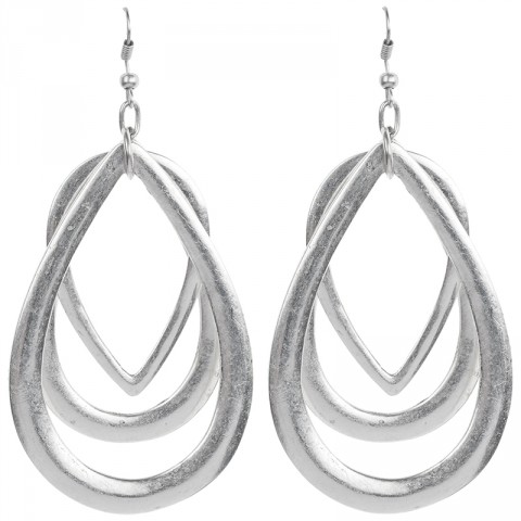 Triple Layer Earrings