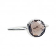 Smokey Dotted Ring