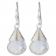 Moonstone Teardrop Earrings