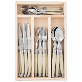Laguiole Bone Cutlery Set Rustic