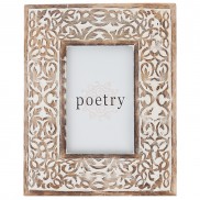 Finely Carved Frame 4x6
