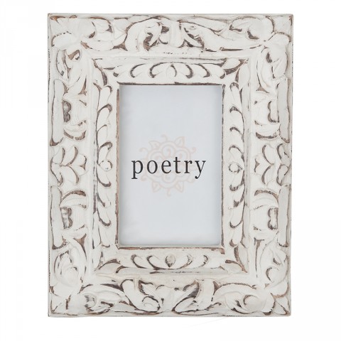 Double Edge Carved Frame 4x6