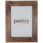 Wooden Tile Print A4 Frame