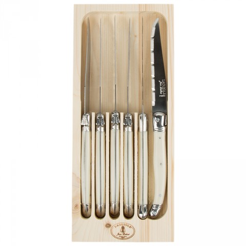 Laguiole 6 Piece Steak Knife Set 