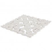 Carved Square Trivet