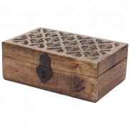 Carved Wooden Box