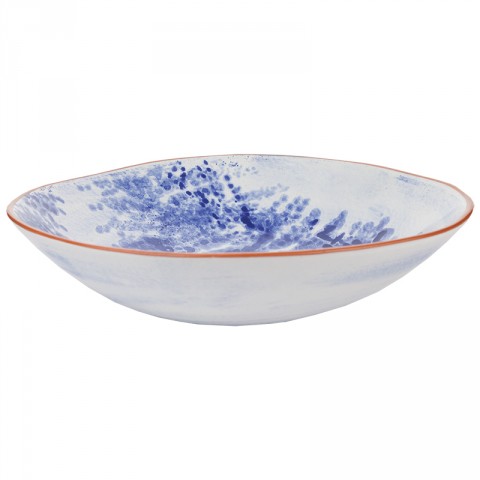 Occasional Large Blue Bowl