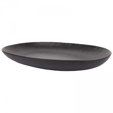 Large Noir Oval Tray