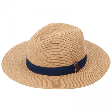 Barbara Straw Fedora 