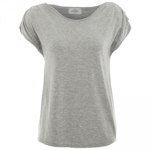High Discount Tayla Gauge Shoulder Tee