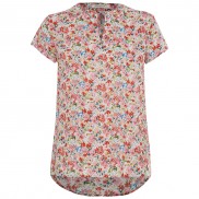 Rare Earth Women's Ilse-Lee Printed Woven Tee