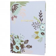 Blue Floral Notebook