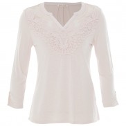 Rare Earth Chantal Lace Henley