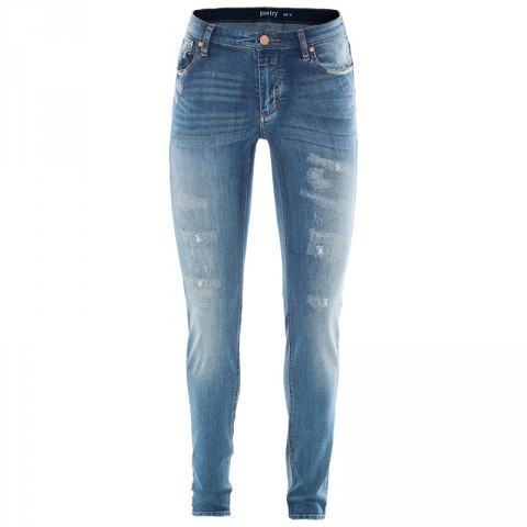 High Discount Danielle Rip and Repair Denims