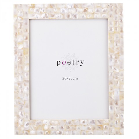 Narrow Mother of Pearl Frame 8x10