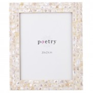 Narrow Mother of Pearl Frame 8x10