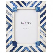 Striped Bone Frame 5x7