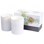 Madame Luna Set of 2 Candles Protea
