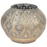 Round Gold Decoy Votive