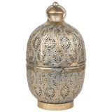 Round Gold Decoy Hanging Lantern