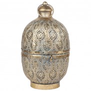 Round Gold Decoy Hanging Lantern