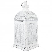 White Cut-out Lantern