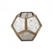 Small Metallic Ball Shaped Lantern