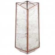 Large Metal and Glass Lantern