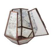 Small Metal and Glass Lantern