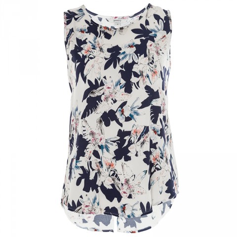 High Discount Farah Printed Shell Tee
