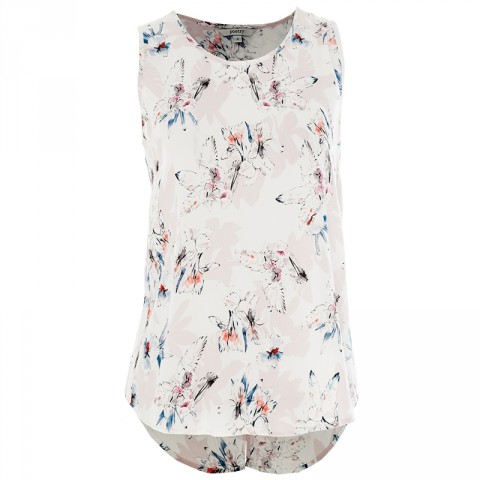 High Discount Farah Printed Shell Tee