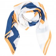 Chelsea Printed Illustration Scarf
