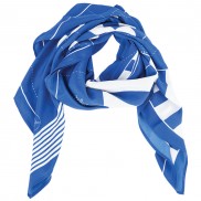 Bea Printed Striped Scarf