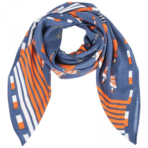 Blair Seaman Printed Scarf