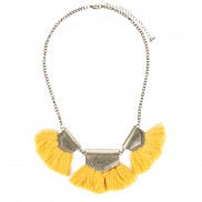 3pc Tassle Bib Necklace